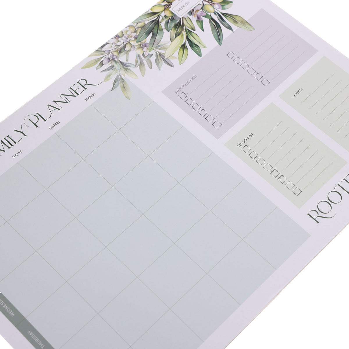 A3 Weekly Magnetic Planner - Rooted in Love