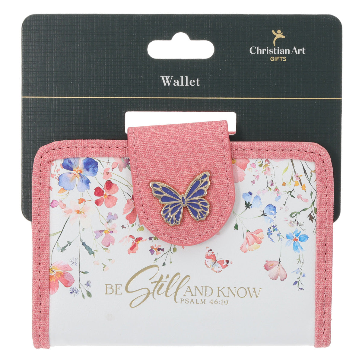 Be Still and Know Faux Leather Woman's Wallet