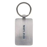 Faith Can Move Mountains Metal Keychain