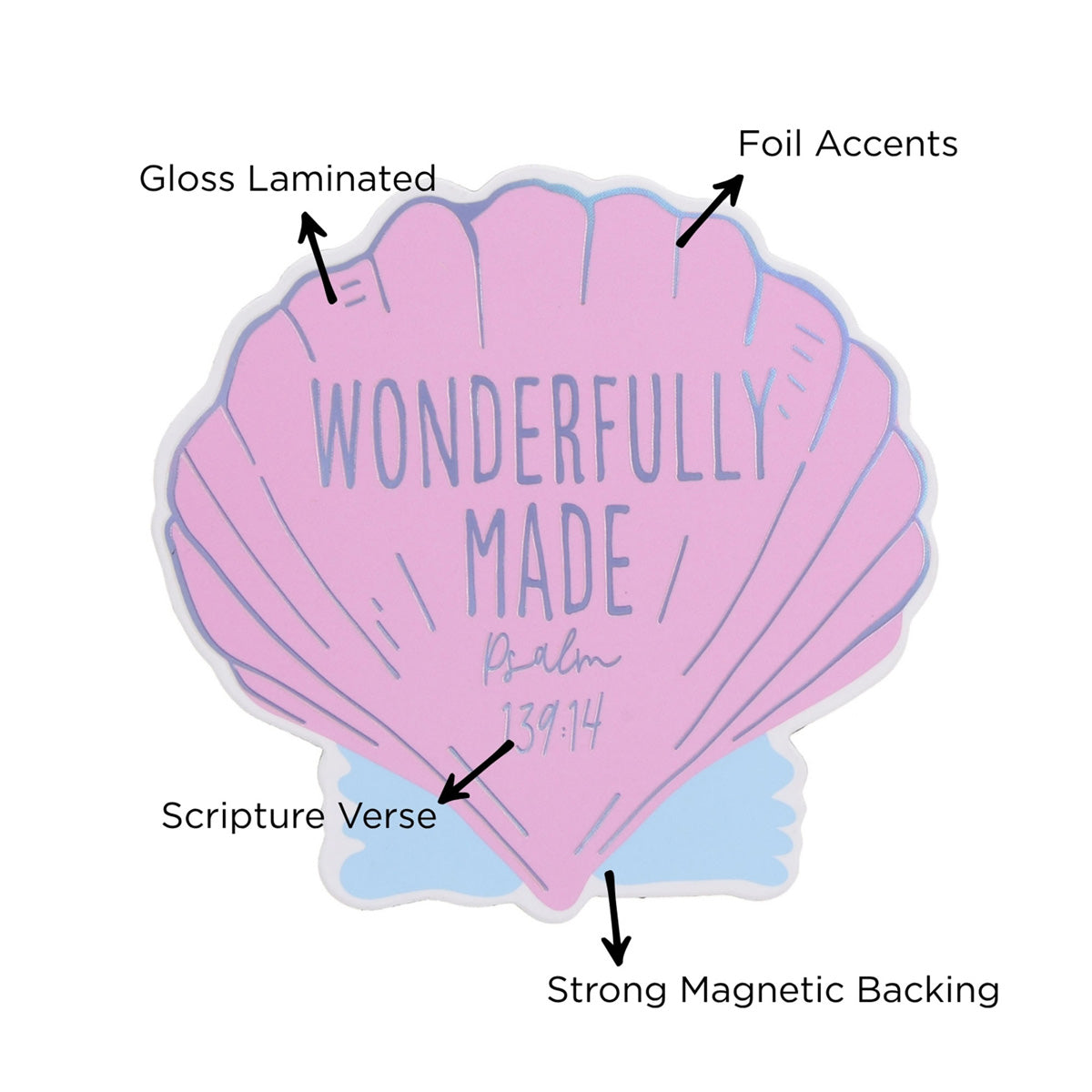 Wonderfully Made Magnet