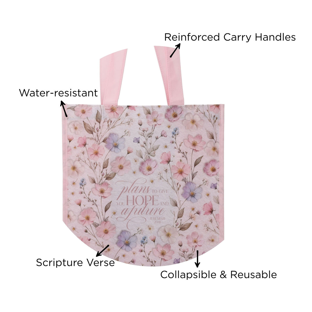 Hope and a Future Non-Woven Tote Bag