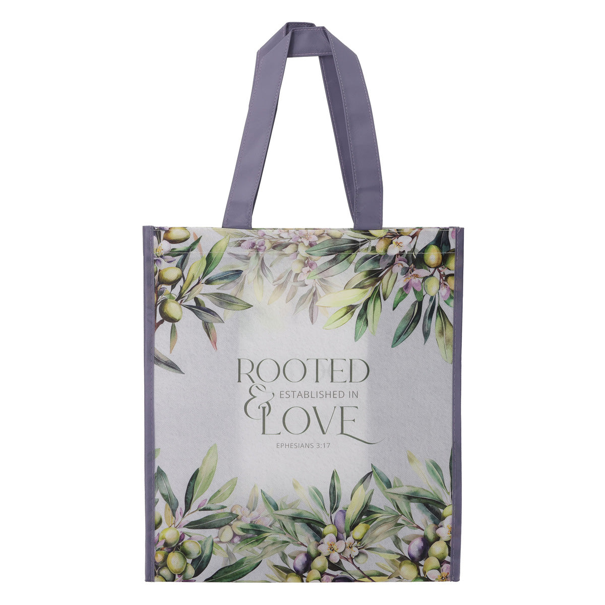 Rooted and Established in Love Non-Woven Tote Bag