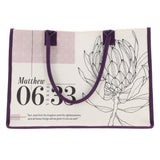 Seek First Canvas Tote Bag