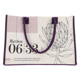 Seek First Canvas Tote Bag