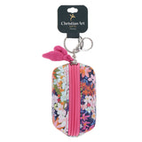 Be Joyful in Hope Faux Leather Keychain