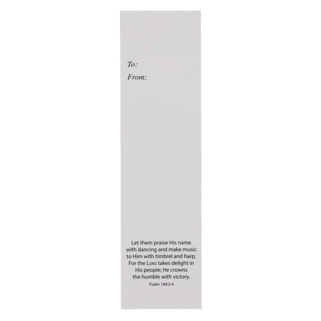 Let Them Praise His Name Ten-Piece Sunday School Bookmark Set