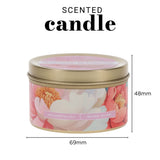 Strength & Dignity Fruity Freesia Scented Candle in Tin