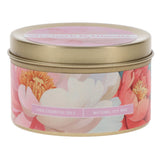 Strength & Dignity Fruity Freesia Scented Candle in Tin