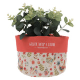 Geloof, Hoop en Liefde Afrikaans Canvas Planter Cover