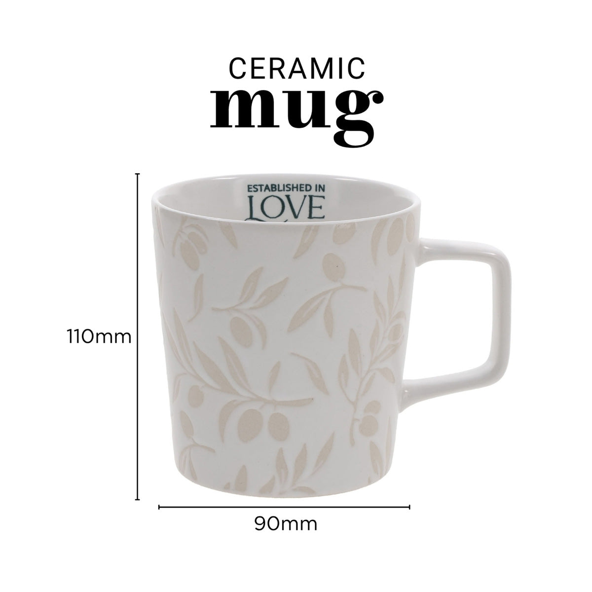 Established in Love Ceramic Mug