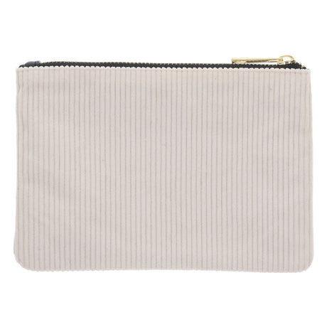 Brave Beautiful Blessed Faux Leather Zipper Pouch