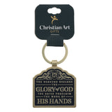 Glory of God Metal Keychain