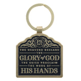 Glory of God Metal Keychain