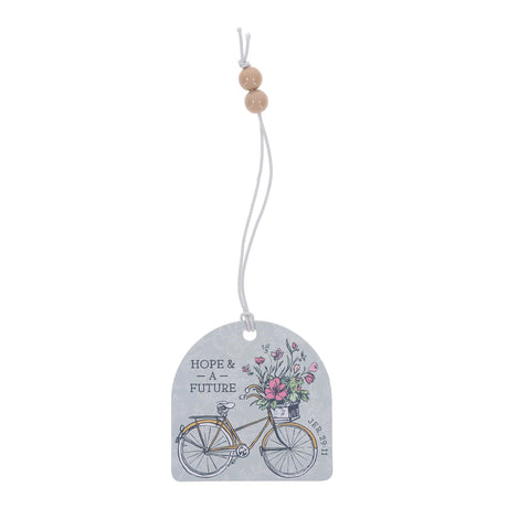 Hope and a Future Peach Car Air Freshener
