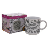 I Am God's Princess Ceramic Coloring Mug
