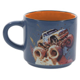 With God All Things Are Possible Blue Ceramic Mug