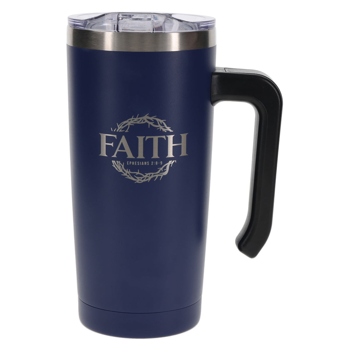 Travel Mug - Faith (Stainless Steel, with Handle)