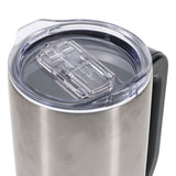 Travel Mug - Be Strong and Courageous (Stainless Steel, with Handle)