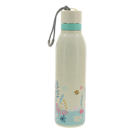 Be Still and Know Yellow Stainless Steel Water Bottle