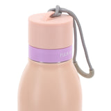Be Still and Know Floral Peach Stainless Steel Water Bottle
