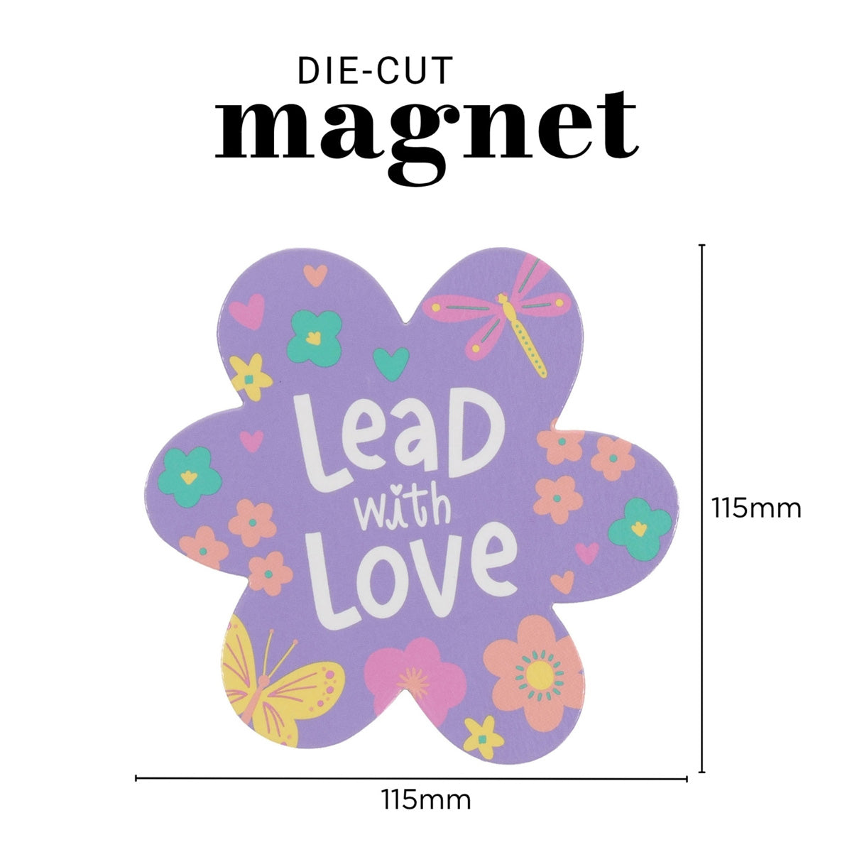 Lead with Love Magnet