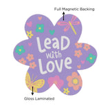 Lead with Love Magnet