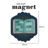 Your Word Is a Lamp to My Feet and a Light to My Path Magnet with a Message