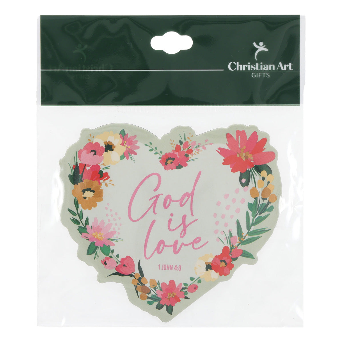 God Is Love Magnet with a Message