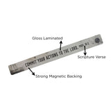 Commit Your Actions to the Lord Magnetic Strip