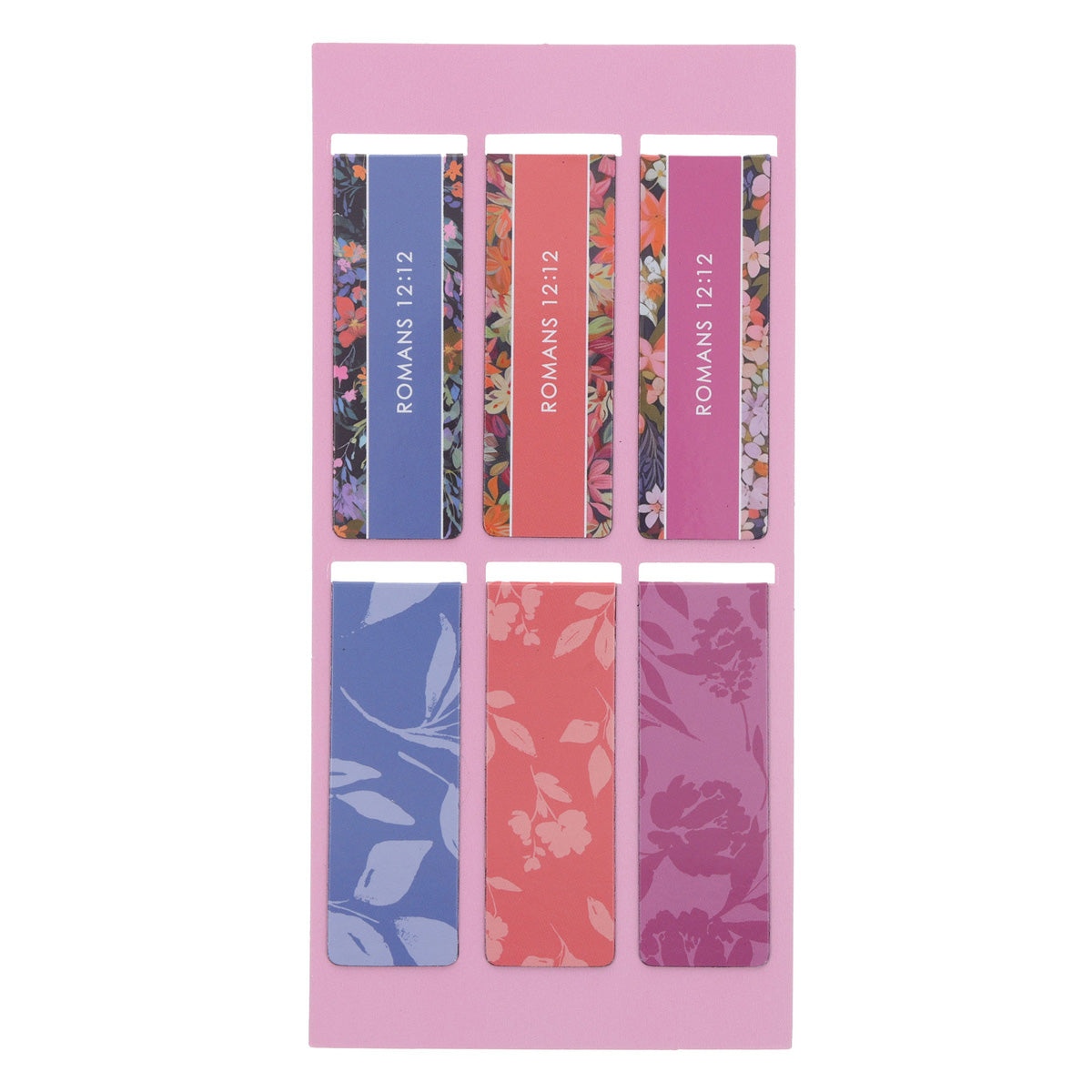 Joyful in Hope Six-Piece Magnetic Bookmark Set