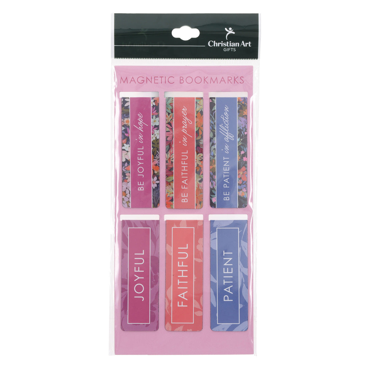 Joyful in Hope Six-Piece Magnetic Bookmark Set
