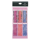 Joyful in Hope Six-Piece Magnetic Bookmark Set