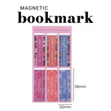 Joyful in Hope Six-Piece Magnetic Bookmark Set