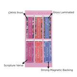 Joyful in Hope Six-Piece Magnetic Bookmark Set