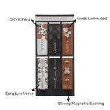 Virtuous Capable and Worthy Six-Piece Magnetic Bookmark Set