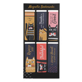 Cats Six-Piece Magnetic Bookmark Set