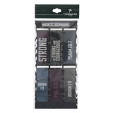 Be Strong and Courageous Six-Piece Magnetic Bookmark Set