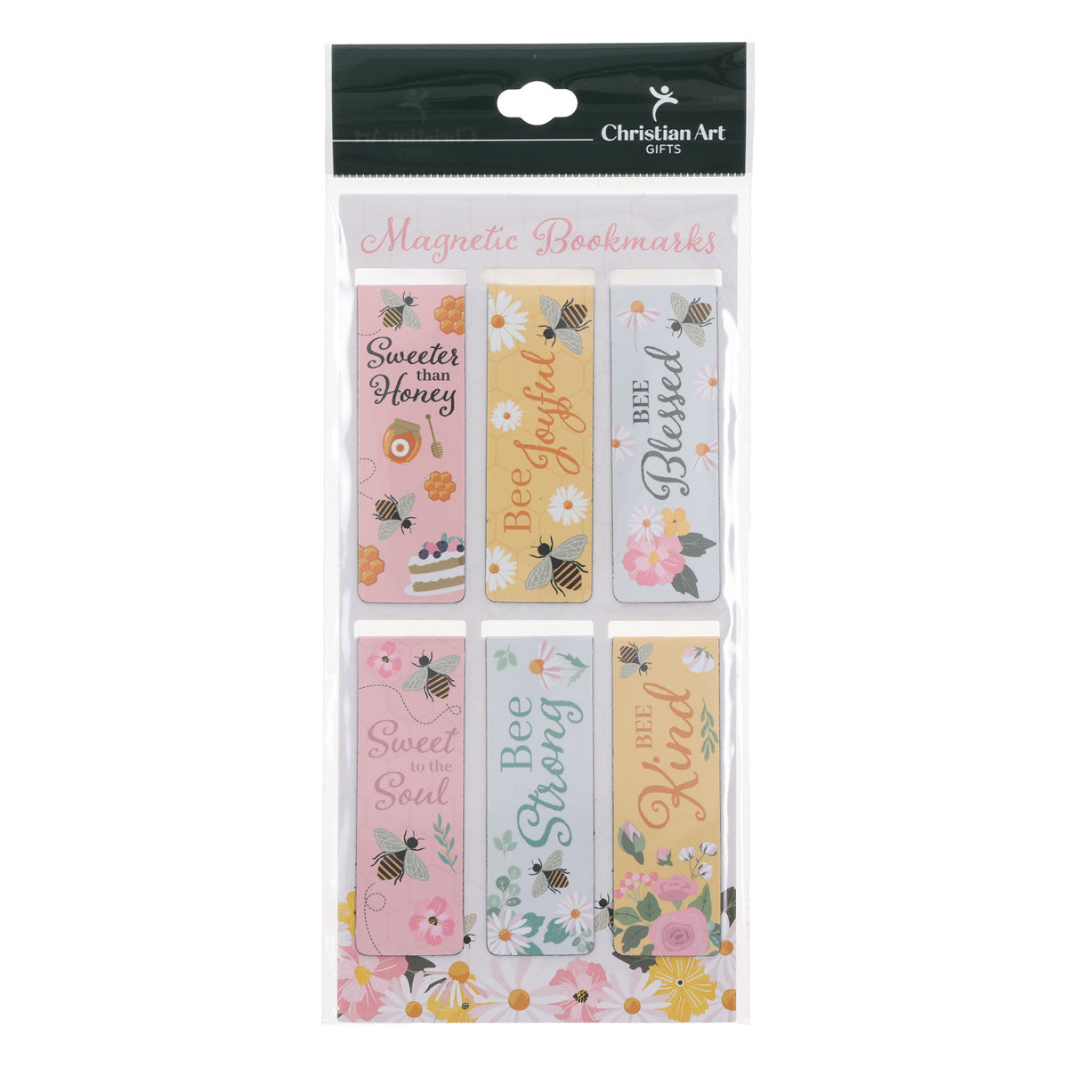Sweeter than Honey Six-Piece Magnetic Bookmark Set