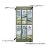 Landscapes Six-Piece Magnetic Bookmark Set