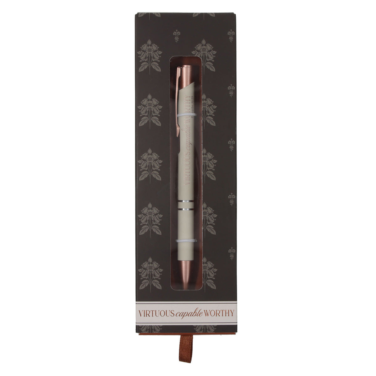 Virtuous Capable and Worthy Pen in Gift Box