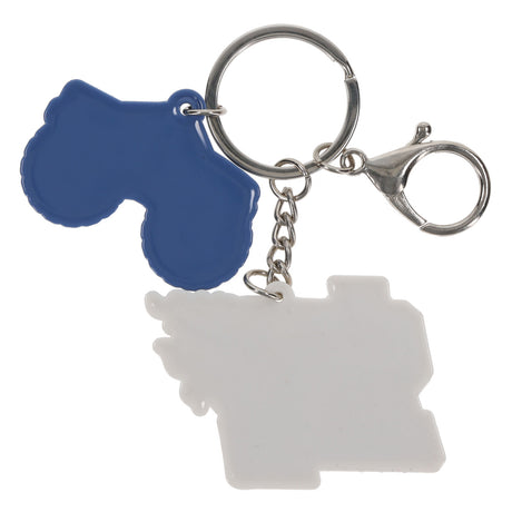 With God All Things Are Possible PVC Keychain