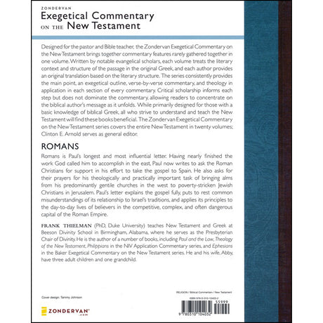 Romans (Zondervan Exegetical Commentary On The New Testament)(Hardcover)