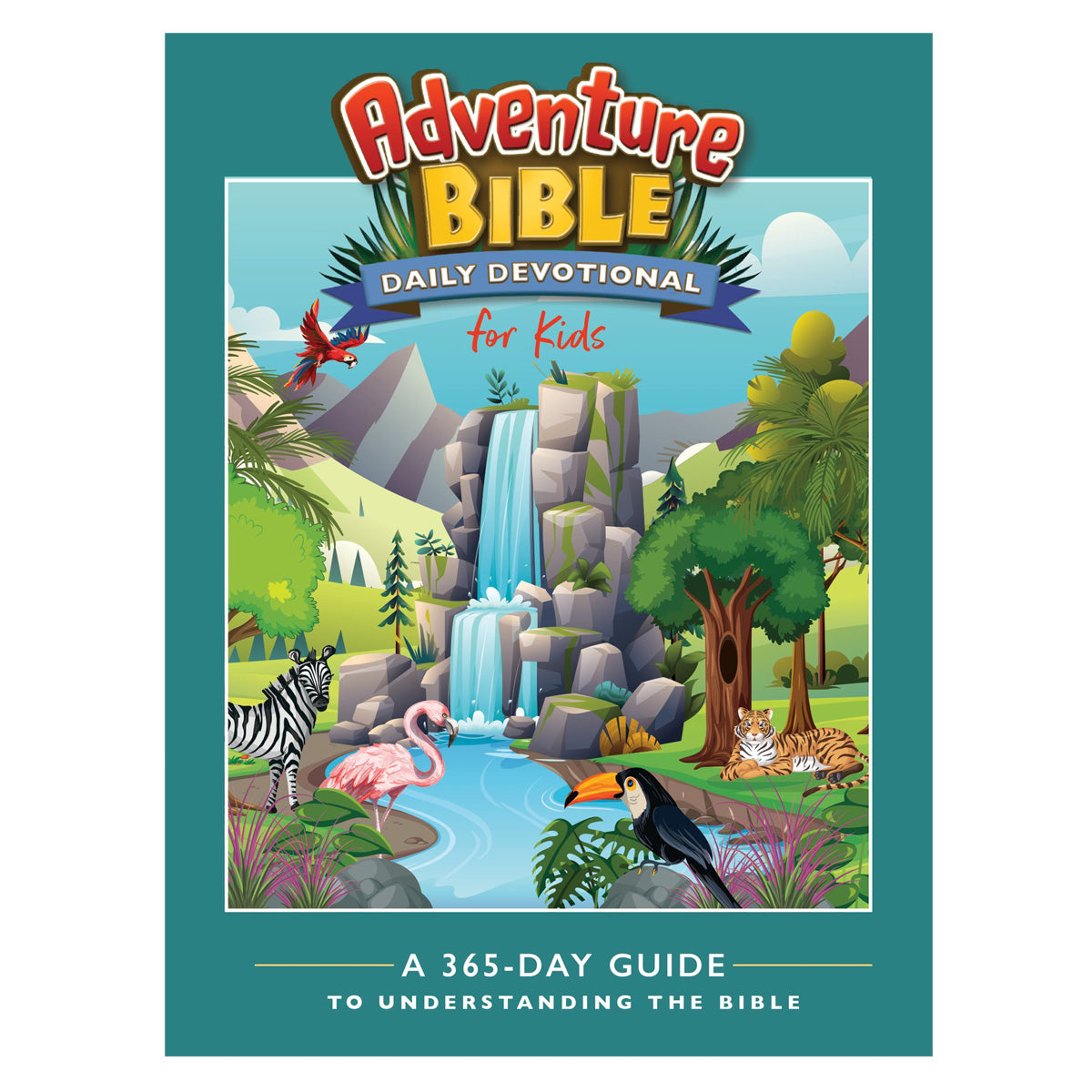 Adventure Bible Daily Devotional for Kids: A 365-Day Guide to Understanding the Bible HC