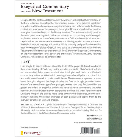 Luke (Zondervan Exegetical Commentary On The New Testament)(Hardcover)