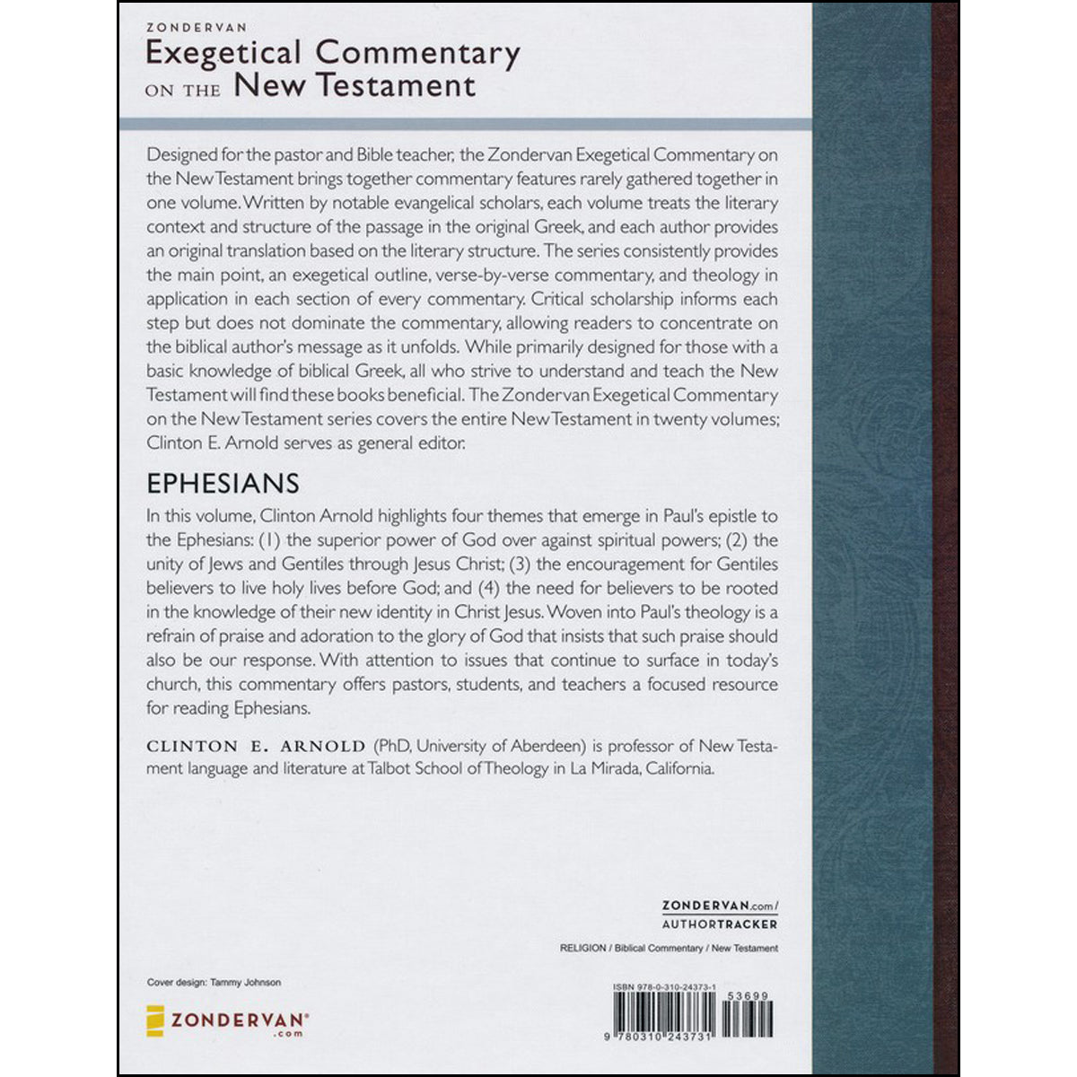 Ephesians (Zondervan Exegetical Commentary On The New Testament)(Hardcover)