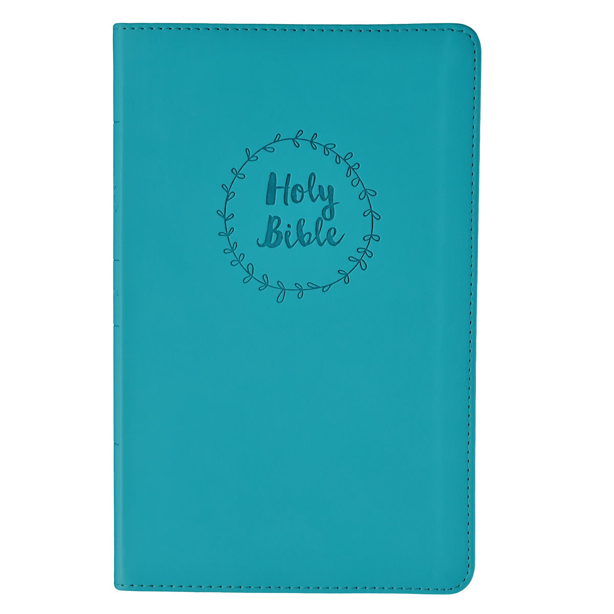 NIV Faux Leather Value Thinline Bible Teal Comfort Print