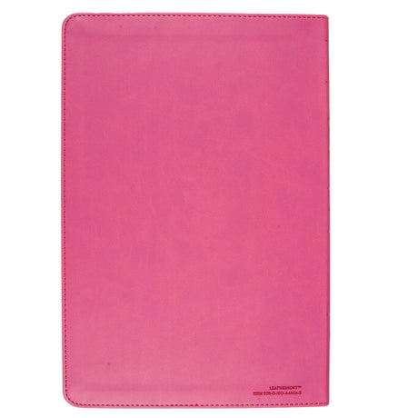 NIV Value Thinline Bible Large Print Pink (Comfort Print)(Imitation Leather)