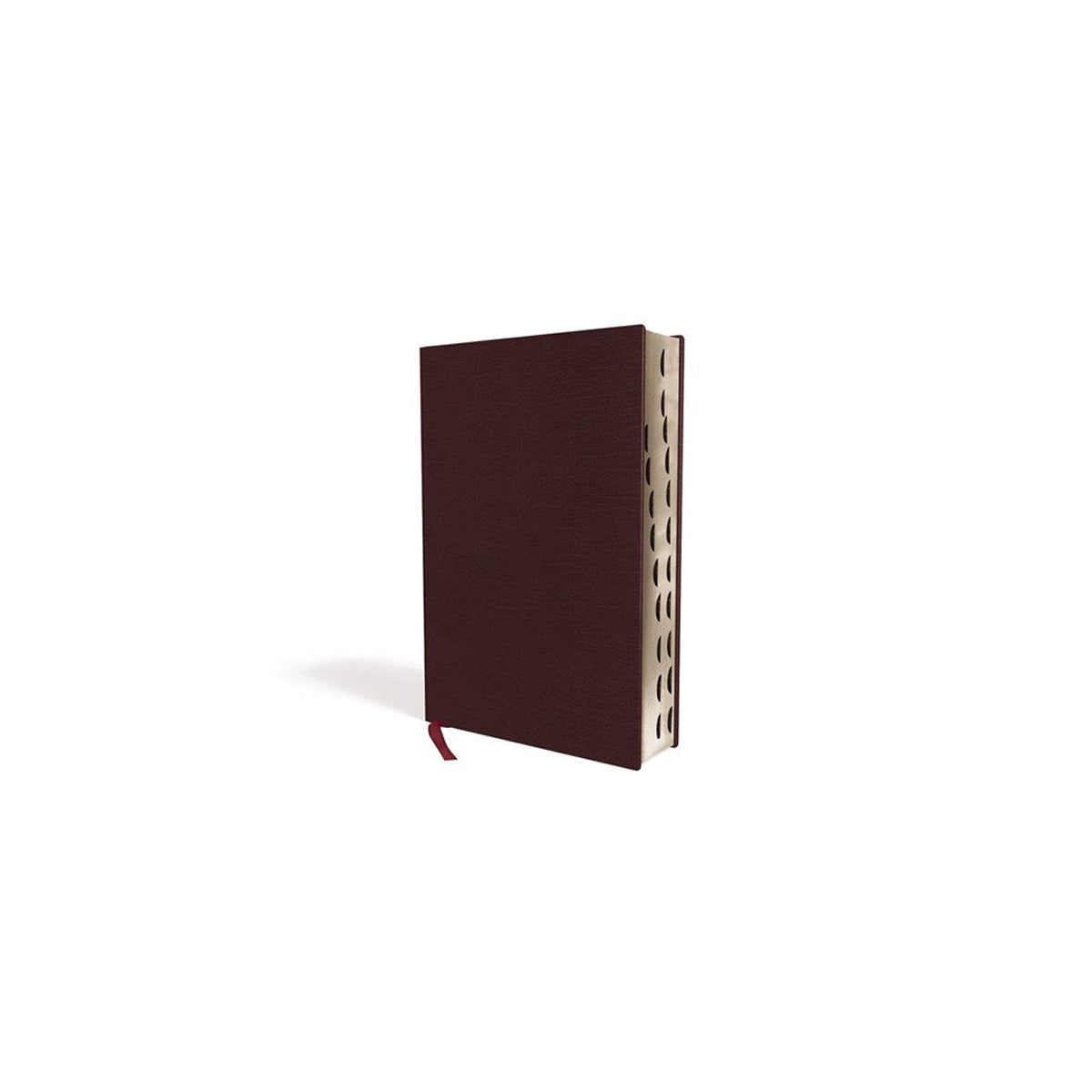 NIV Thinline Bible Burgundy Indexed Red Letter Edition(Comfort Print)(Bonded Lea