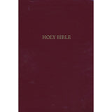 NIV Reference Giant Print Leather Look Red Letter Burgundy (Comfort Print)(Imitation Leather)