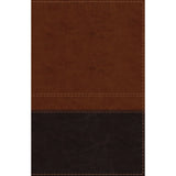 NIV Ref Giant Print Red Letter Brown (Comfort Print)(Imitation Leather)